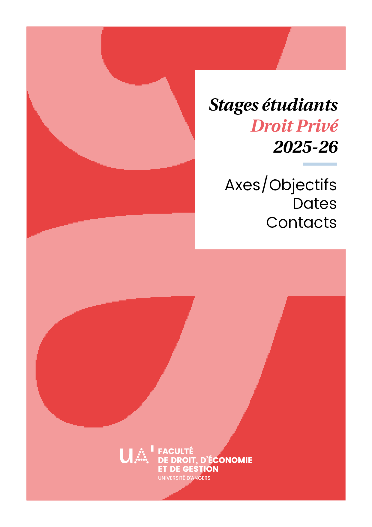 Livret de stages Droit privé
